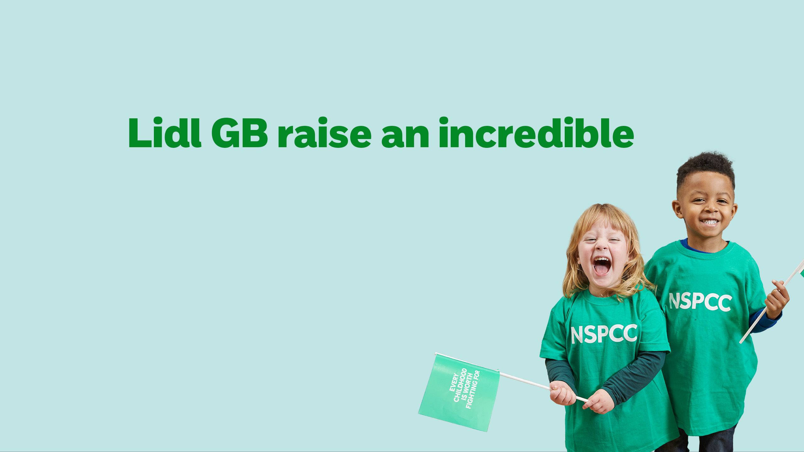 'Lidl GB raise an incredible'