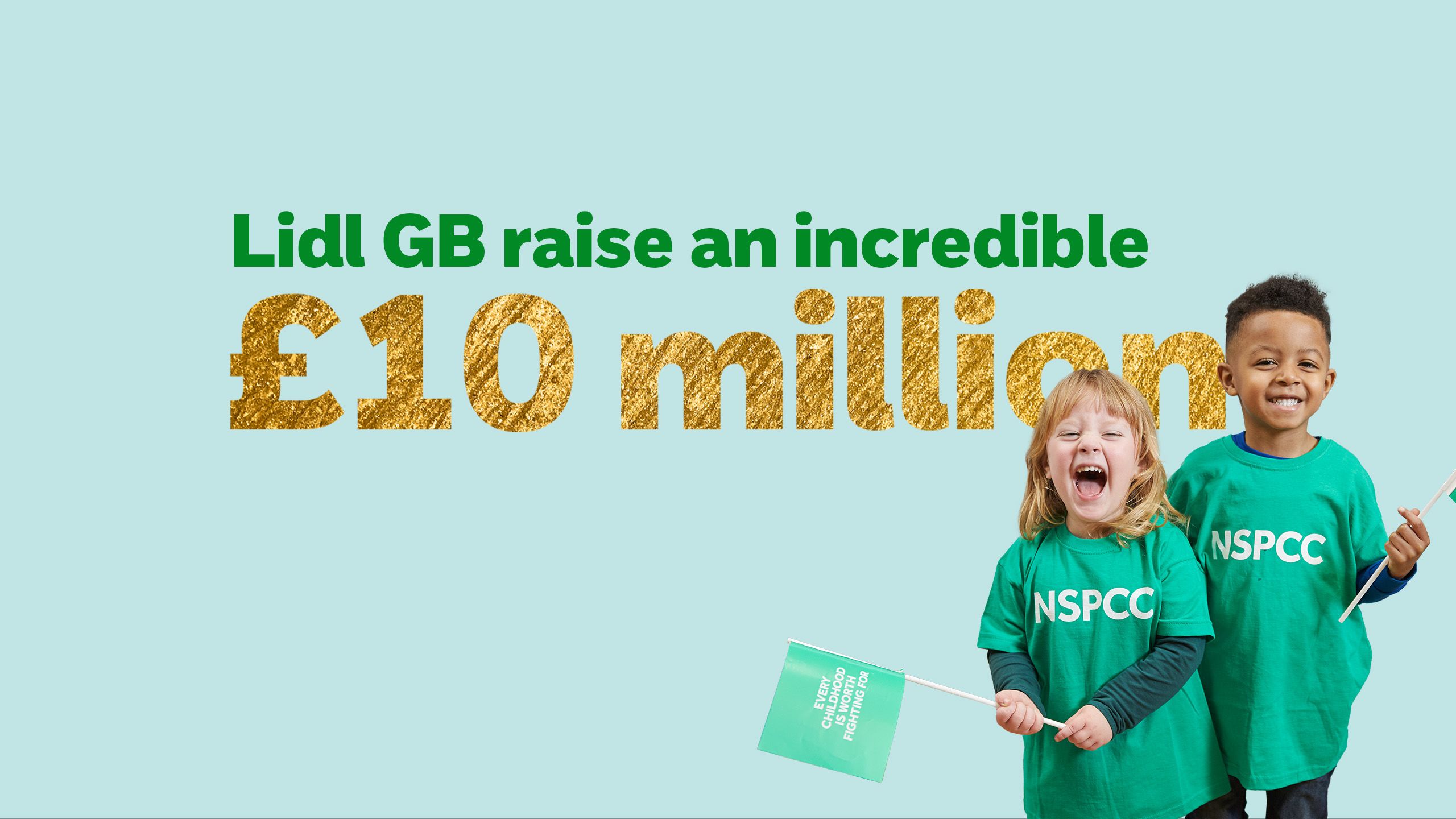 'Lidl GB raise an incredible £10 million'
